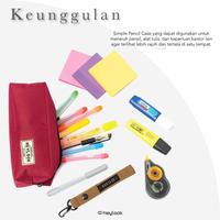 Gambar TEMPAT PENSIL ANAK LAKI LAKI PEREMPUAN KOTAK PENCIL POLOS LEPAK PENSIL - BIG NEW BLACK dari BELTA GO undefined 3 Tokopedia