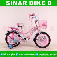 Gambar Sepeda Anak Perempuan BNB MINI UNICORN 12 16 18 Inch Keranjang 2-8 Th - Pink Metalic, 12 Inch dari Toko Sepeda Sinar Bike 8 undefined 3 Tokopedia