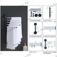 Gambar [GH5B] GANTUNGAN HANDUK 5 BARIS - TOWEL HOLDER ROTATING - TOWEL RACK dari MARIE OS undefined 5 Tokopedia