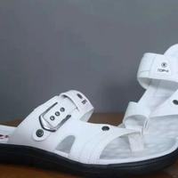 Gambar Sandal selop terbaru pria tebal sudah jahit original - Putih, 41 dari Pixyblackpinkshop undefined 4 Tokopedia