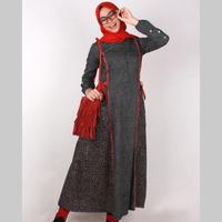 Gambar Abaya cantik Dannis Collection ukuran XS dan XL - Hitam, XS dari Dannis Fashion undefined 3 Tokopedia
