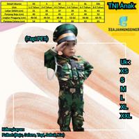 Gambar PROMO PAKET KOMPLIT Baju Seragam TNI Anak Tentara cilik karnaval Murah - TNI Baret Merah, XL (6-7 tahun) dari XgajahnunggingX undefined 2 Tokopedia