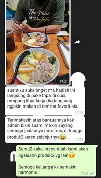 Gambar kaos pria the power of doa istri - kado untuk suami - kaos suami - L, Abu-abu dari khumaira mazaya undefined 2 Tokopedia