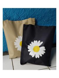 Gambar TAS TOTE BAG KANVAS PREMIUM MOTIF BUNGA DAISY CANTIK SIMPLE PRAKTIS - Cream, TANPARESELETING dari Love-Q undefined 4 Tokopedia