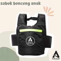 Gambar Sabuk pengaman Boncengan Anak Naik Motor Hitam - Toska dari Cijaliti undefined 3 Tokopedia
