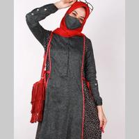 Gambar Abaya cantik Dannis Collection ukuran XS dan XL - Hitam, XS dari Dannis Fashion undefined 4 Tokopedia