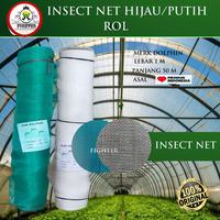 Gambar Kain Kasa Hijau Putih lebar 1 m Rol / insect screen net / Waring Kasai - Putih dari FIGHTERonline undefined 1 Tokopedia