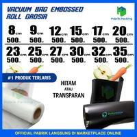 Gambar Plastik Vacum Vacuum Sealer Roll Embossed Delkochoice 30x500 Varian - Hitam dari PabrikPacking undefined 3 Tokopedia