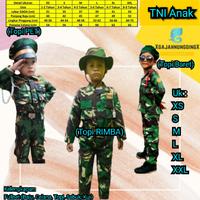 Gambar PROMO PAKET KOMPLIT Baju Seragam TNI Anak Tentara cilik karnaval Murah - TNI Baret Merah, XL (6-7 tahun) dari XgajahnunggingX undefined 1 Tokopedia