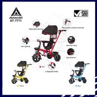 Gambar Sepeda Roda Tiga Aviator 7711 by Pacific Anak Jok Putar dari Cyclus Indonesia undefined 4 Tokopedia