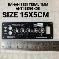 Gambar papan panel speaker aktif aktive active knop potensio power besi bagus - size 15x5cm dari lasman toji undefined 2 Tokopedia