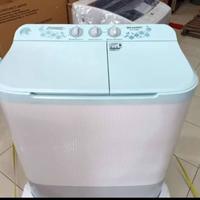 Gambar MESIN CUCI SHARP EST 90 MW 9KG 2 TABUNG 90MW 9 KG PURE MAGIC LOW WATT dari rjigrosir undefined 2 Tokopedia