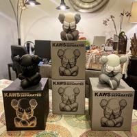 Gambar Kaws Separated Figure Set Black Brown Grey dari Lushies Cosmetics undefined 2 Tokopedia