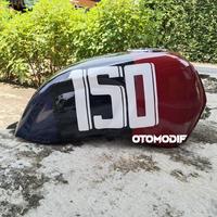 Gambar Tangki Custom Model BMW R9T Scrambler Tracker Brat Japstyle Caferacer dari XT500 undefined 2 Tokopedia