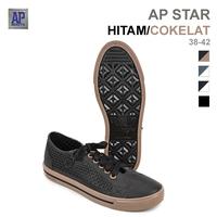 Gambar AP Star | Sepatu kets | Sneaker Pria Murah | Sepatu Murah | AP Boots - Full Hitam, 39 dari GaleriMeL undefined 2 Tokopedia