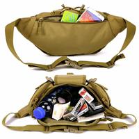 Gambar Tas selempang pinggang pria terbaru-Tas pinggang- Tas waistbag terbaru - Hitam anti air dari GARUDA TAS undefined 5 Tokopedia