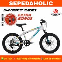 Gambar Sepeda Gunung MTB PACIFIC INVERT CADET 20 Inch 9 Speed Rem Cakram - Flash Black dari Sepedaholic undefined 3 Tokopedia