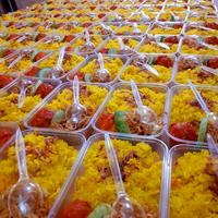 Gambar nasi kuning / nasi jumat berbagi / nasi box / nasi telor mie /nasi mie dari Dapur Alvin Tangerang undefined 3 Tokopedia
