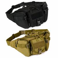 Gambar Tas selempang pinggang pria terbaru-Tas pinggang- Tas waistbag terbaru - Hitam anti air dari GARUDA TAS undefined 4 Tokopedia