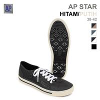 Gambar AP Star | Sepatu kets | Sneaker Pria Murah | Sepatu Murah | AP Boots - Full Hitam, 39 dari GaleriMeL undefined 1 Tokopedia