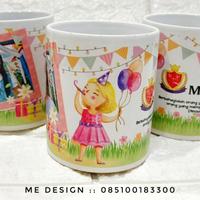 Gambar Souvenir Mug Keramik Import - Mug Print Custom - kotak duplek dari me design undefined 3 Tokopedia