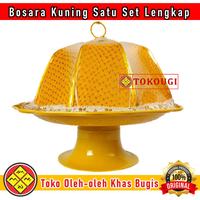 Gambar Piring Buah Bosara Satu Set Khas Bugis Makassar Lengkap Warna Kuning dari Tokougi undefined 2 Tokopedia
