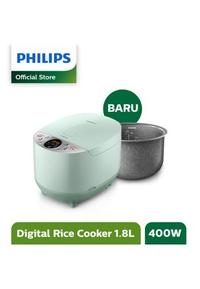 Gambar Philips Rice Cooker Digital 1,8 Liter HD 4515/33 Hijau Magic Com dari tokokudewi undefined 4 Tokopedia