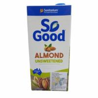 Gambar So Good Susu Almond Original / Unsweetened 1 Liter - Unsweetened dari Tanzz Shop undefined 2 Tokopedia