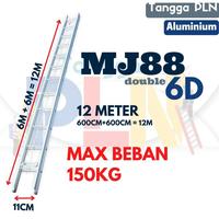 Gambar Tangga PLN MJ88 Double 6D | 12 Meter Sliding Sorong dari Malika Jaya Surabaya undefined 4 Tokopedia