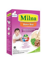 Gambar Milna Bubur Daging Kacang Polong Usia 8+120gr dari Toserba AW undefined 1 Tokopedia