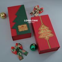 Gambar Box Kue Packaging Natal Christmas Hampers Kotak / Kotak Natal - Kotak natal B dari Lokaltani undefined 1 Tokopedia