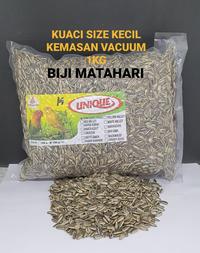 Gambar KUACI KECIL / KWACI BIJI MATAHARI 1 KG SUN FLOWER SEED BURUNG HAMSTER dari GOES KM SHOP undefined 1 Tokopedia