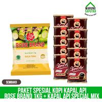 Gambar Paket Special Kopi Kapal Api 20g 1 Renceng + Gula Rose Brand 1 Kg dari Warung Saputra undefined 2 Tokopedia