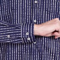 Gambar MANLY Kemeja Slim Fit Doree Navy - XL dari MANLY Collection undefined 3 Tokopedia