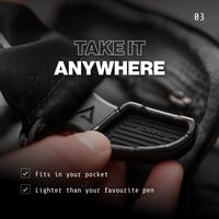 Gambar Wrist Rest CARPIO 2.0 | Ergonomic Wrist Rest Arm Rest from DELTAHUB - Right Black, Large dari STORMSHADO undefined 3 Tokopedia
