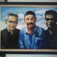 Gambar Lukisan kanvas moment keluarga - 60 x 70 dari Edipeni undefined 3 Tokopedia