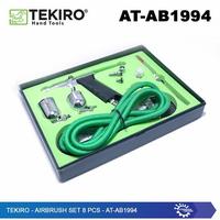 Gambar Tekiro air brush set 8 pcs 0,3mm kit paint spray gun spet pen lukis dari Nambangan Teknik undefined 2 Tokopedia