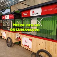 Gambar Gerobak korea, jajanan korea , gerobak makanan dari MEHSI BOOTH BEKASI undefined 1 Tokopedia