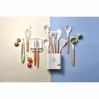 Gambar Square Bucket Utensil Set 13pcs spatula sutil silicone - Ungu dari Galeri Noar undefined 5 Tokopedia