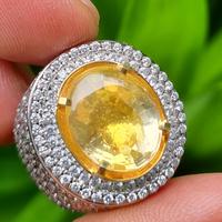 Gambar Batu Yellow Sapphire Ceylon Srilanka No Heat Memo 11.31 crt dari AZHAR GEMSTORE undefined 3 Tokopedia