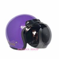 Gambar Helm Dewasa | Helm Bogo Classic Warna Ungu - Helm Aja, All Size Dewasa dari Kirana Shop77_NEW undefined 1 Tokopedia
