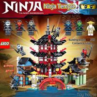 Gambar Mainan Anak Lego Blok Bangunan Kuil Ninja Airjutsu dari AM-PEGASUS undefined 1 Tokopedia