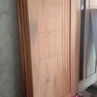 Gambar daun pintu minimalis mahoni dari mandiri jaya meubel undefined 2 Tokopedia