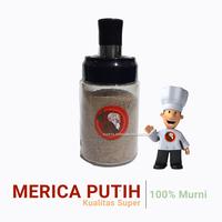 Gambar MERICA BUBUK MURNI MERICA PUTIH MURNI BUBUK BIJI BOTTLE PACK 150 GR - Bubuk Kasar dari Karya Pangan Nusantara undefined 2 Tokopedia