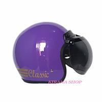 Gambar Helm Dewasa | Helm Bogo Classic Warna Ungu - Helm Aja, All Size Dewasa dari Kirana Shop77_NEW undefined 3 Tokopedia