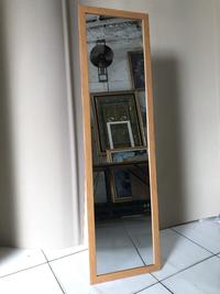 Gambar Standing Mirror Cermin Berdiri 35x127cm Cermin Dinding Motif Kayu - Cermin Dinding dari BingkaiBekasi undefined 2 Tokopedia