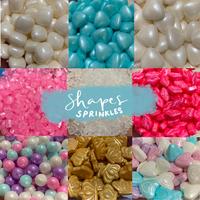 Gambar SPRINKLES SHAPES EDITION 20 GR - SPRINKLE EDISI BERBAGAI BENTUK DASAR - BIG WHITE SQR dari KawanBakingku undefined 2 Tokopedia