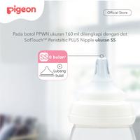 Gambar Pigeon Botol PP Wide Neck 160 Ml W/ P-Plus Nipple - Merah Muda dari Pigeonbabyindonesia undefined 5 Tokopedia
