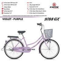 Gambar Sepeda CTB Keranjang 24 Inch EXOTIC ET 9788 GX New - Pink Red dari Toko Setia Jaya Sepeda undefined 4 Tokopedia