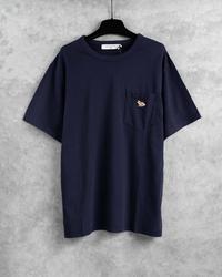 Gambar MAISON KITSUNE FOX LOGO TSHIRT NAVY WITH POCKET dari rr.authentic undefined 1 Tokopedia
